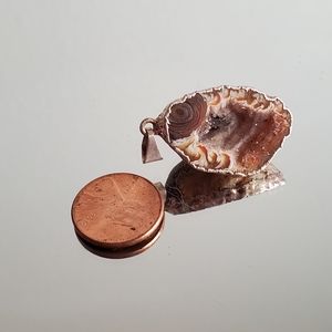 Geode pendant